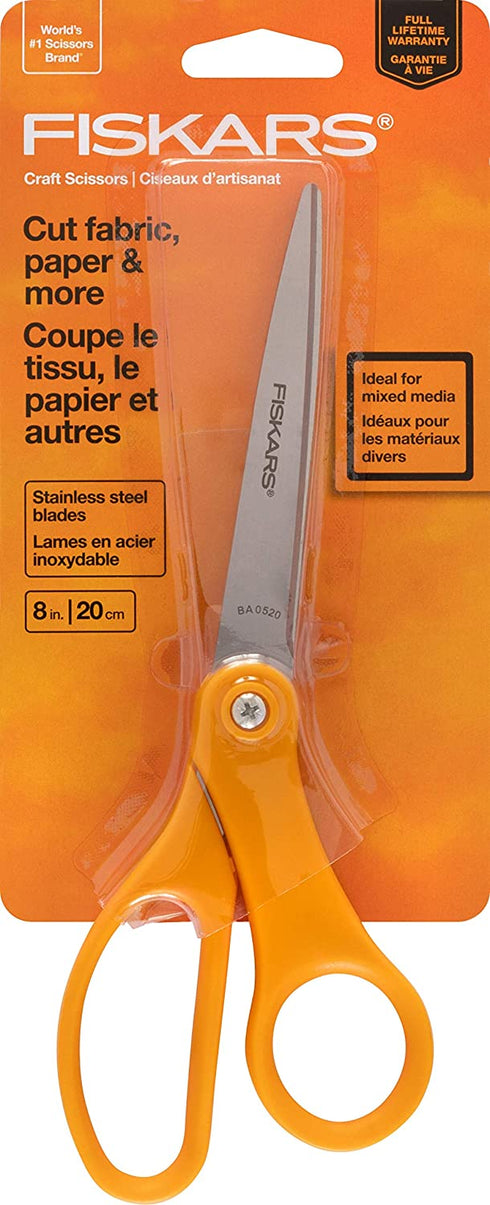 Fiskars 8 Inch Multi Purpose Scissors