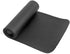 Mind Reader NBRMAT-BLK All Purpose 1/2 Extra Thick Yoga Fitness & Exercise Mats with Carrying Strap, High Density Anti-Tear, Black
