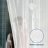 downluxe Clear Shower Curtain Liner 72x72 - PEVA 8 Gauge Duty Weight,with Grommets Holes