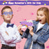 KMUYSL Valentines Day Cards for Kids with 36Pack Heart Shaped Glasses, Valentine Party Favors Kids Toys Set with Valentines Cards Kids Exchange Cards for School Classroom, Ideal Valentine Gifts