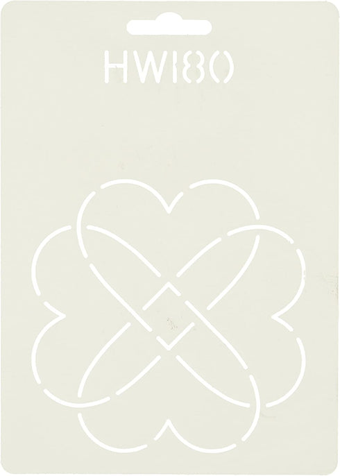 Quilting Creations Heart Knot Quilt Stencil