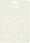Quilting Creations Heart Knot Quilt Stencil