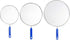 Grease Splatter Screens Guards Shields Frying Pan Pot Cooking Oil Cover Skillet Lid - Stainless Steel Mesh Blue Handle Set of 3: 8", 9.5", 11"