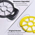 Newness Pineapple Corer and Slicer Tool, Durable Pineapple Core Remover with Upgraded Cutter & Reinforced Thicker Blade, Stainless Steel Kitchen Fruit Gadget for Diced Pineapple Rings, Black Handle