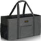 GhvyenntteS Extra Large Utility Tote Bag with Metal Wire Frame & Reinforced Bottom Board, Standing, Waterproof, Collapsible