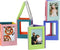 12 Pack Mini Photos Frame for Polaroid, Table Magnetic Picture Frames for Instax Mini Film, Fridge Magnetic Photo Frame, Picture Holders for Polaroid 3.3 x 2.1 inch