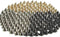 300PCS 8mm Acrylic Bullet Cone Spike Studs Bead Decorative Rivets Pyramid Beads Craft Spikes for Clothing