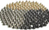 300PCS 8mm Acrylic Bullet Cone Spike Studs Bead Decorative Rivets Pyramid Beads Craft Spikes for Clothing