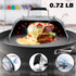 Professional Melting Dome Lid Set of 3, Leonyo 12"- 9" Metal Steam Basting Cover for Griddle Grill Top, Stainless Steel Griddle Accessories for BBQ Flat Top Kitchen Cooking Burger Cheese , Heat Proof