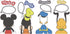 RoomMates RMK3579SCS Mickey and Friends Peel and Stick Wall Decals With Dry Erase