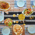 KERIQI Farmhouse Black and White Table Runner, Woven Table Runner with Tassels Fringe Table Linens Wedding Bridal Party Home D©cor Table Decorations