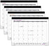 Global Printed Products Professional Desk Calendar 2022: Large Monthly Pages - 22"x17" - Runs Through December 2022 (Pack of 1)