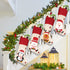Dreampark Christmas Stockings 4 Pcs - 18" Large Xmas Stockings - Santa Snowman Reindeer Penguin for Christmas - Decorations Home Party Supplies & Kids Gifts