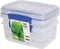 Sistema 1602 Klip It Collection Rectangle Food Storage Container, 33.8 Ounce (Set 2)