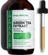 Green Tea Extract - 1000mg - 50% EGCG - Green Tea Liquid Drops, 4x more Powerful than Pills & Capsules - 2oz. Antioxidant & Immune Supplement - Vegan Skin & Heart Support + Brain Health & Memory Boost