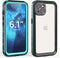 Fansteck iPhone 13 Waterproof Case, IP68 Protective Clear Cover with Built-in Screen Protector, 360° Full-Body Heavy Protective Rugged Shockproof Case, High Sensitive Screen Touch (6.1 inch)