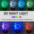 Visual 3D Night light Music Note Toys 2D lamp Xmas Chirstmas Festival Birthday Valentines Day Gift Nursery Bedroom Desk Table Decoration for Baby Kids children Lovers
