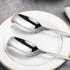 IMEEA 10-Inch Serving Spoons Salad Servers 18/10 Stainless Steel Serving Utensil Buffet Serving Spoons for Party Banquet, 2-Piece