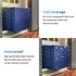 Qualward Window Air Conditioner Covers for Outside Units Dust-Proof Waterproof Window AC Outdoor Cover for Winter (27.5" W x 19" H x 23" D)
