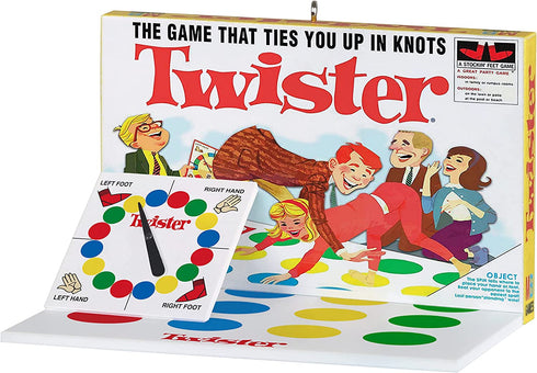 Hallmark Keepsake Christmas Ornament 2021, Hasbro Twister Family Game Night