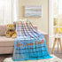 WISH TREE Throw Blanket with Bible Love Verse Pattern Soft Fleece Bed Throw Gift for Lovers/Wife/Husband/Friends on Birthday/Anniversary/Christmas/Valentines/Mothers Day, 50x60 inch(Sky Blue)