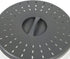 Tovolo - 81-31531 Vented Collapsible Microwave Splatter Proof Food Plate Cover With Easy Grip Handle Dishwasher-Safe, BPA-Free Silicone & Plastic, 10.5" Round, 10.5 inch, Charcoal