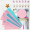 Cookie Decorating Supplies Kit 82Pcs With Storage Box, Sugar Cookies Turntable Set With 6 Piping Tips and Bags, Scribe Needle, Brush, Ideal Beginner Decorator Lover Kids Gift Holiday Easter Valentine