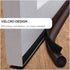 Lazy Monk Foam Door Draft Stopper 32 - 36 Inch Bottom Gap Filler One Sided, Under Door Breeze Blocker Weather Strip Cold Warm Air Wind Insulator Seal, Sliding Door Noise Reduction Sound Proof Cover