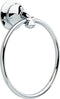 DELTA Linden Towel Ring, Chrome, Bathroom Accessories, 79446 3.38 x 7.50 x 8.88 inches