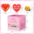 Kids Valentine Toy Cars Set, 28Pcs Animal Pull Back Cars Filled Hearts and Valentine Cards in 4 Colors for Kids Valentine Classroom Gift Exchange/Valentine Party Favors/Game Prizes/Carnivals Gift