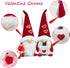 2 Pcs Mother's Day Gnome Doll Plush Decorations, Faceless Tulip Doll Gifts Bedroom Living Room Desktop Decoration Kitchen Decor, Scandinavian Tomte Nisse Swedish Gnome Tiered Tray Decor for Mom