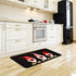 Gnome Kitchen Rug Non Slip Kitchen Floor Mat Cushioned Standing 20 x 39 Inch, Valentines Day Gnomes Rug Runner for Sink Kitchen Decor and Accessories