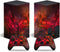 DOMILINA Xbox Series X Skin Stickers, Full Body Vinyl Decal Cover for Microsoft Xbox Series X Console & Controllers - Red Cloud