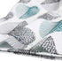 HomeyHo Leaves Print Fabric Table Cloths 55x70 Kitchen Rectangle Pattern Floral Protective Tablecloth for Dining Table Dust Cover Washable Easy Clean, 55 x 70 Inch
