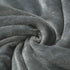 BEDELITE Sherpa Fleece Blanket Grey Throw Blanket for Couch & Bed- 480GSM Thick Warm Winter Blankets, Super Soft & Cozy Fuzzy Blanket (50" X 60")