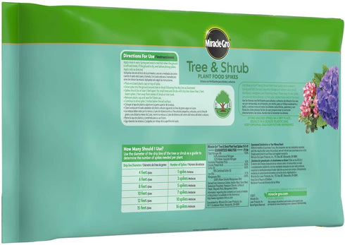 Miracle-Gro Tree & Shrub Plant Food Spikes, 12 Spikes/Pack