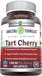 Amazing Formulas Tart Cherry Extract 7000 Mg per Serving 200 Capsules (Non GMO,Gluten Free) -Antioxidant Support-Promotes Joint Health & a Proper Uric Acid Level Balance