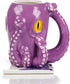 InFLOATables Octopus Mug and Coaster Set - Large Coffee Mug - Ceramic Coffee Mug 5 Inches Tall - Holds 12 Ounces - Handcrafted 3D Coffee Mug with Let's Get Kraken Coaster - Unique Birthday Gift