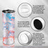 XccMe 20oz Straight Skinny Sublimation Tumblers,2PACK Stainless Steel Double Wall Insulated Cup,Bulk Blanks with Lids,Shrink Wrap Films,Individually Box,Polymer Coating for Heat Transfer White