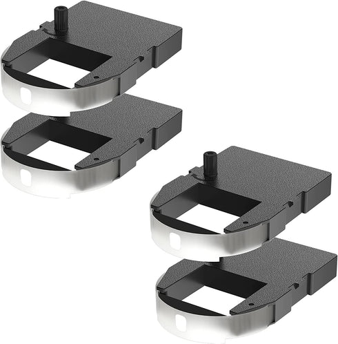 Bigger Replacement for Pyramid 4000R Replacement Ribbon Used with Pyramid 3000HD, 3500, 3700, 4000, 4000HD Time Clocks, 4 Pack