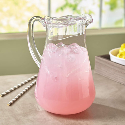 STORi Clear Plastic Pitcher with Removable Lid | BPA-Free and Shatter-proof | 64-ounce | Perfect for Everyday Use and Outdoor Entertaining | Fill with Lemonade, Iced-Tea, Juice, and More