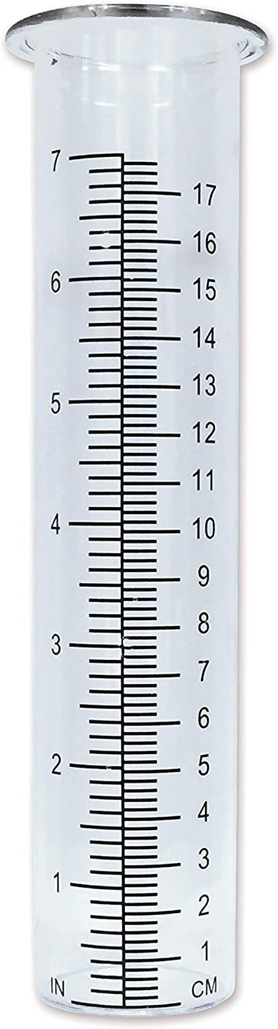 Sunset Vista 8.25 Inches x 2.25 Inches Rain Gauge Glass Tube
