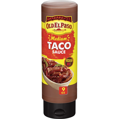 Old El Paso Medium Taco Squeeze Sauce, 9 oz
