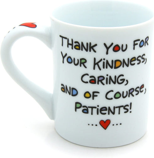 Our Name is Mud œNicest Nurse? Porcelain Mug, 16 oz.
