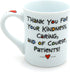 Our Name is Mud œNicest Nurse? Porcelain Mug, 16 oz.