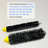 CauYien 3 Sets Bristle & Flexible Beater Brush Replacement Compatible with iRobot Roomba 600 and 700 Series 614 620 630 635 640 645 650 655 660 675 680 690 695 760 770 780 Vacuum Cleaner