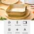Air Fryer Disposable Paper Liner, Non-stick Disposable Air Fryer Liners, Baking Paper for Air Fryer Oil-proof, Water-proof, Parchment for Baking Roasting Microwave (100Pcs -6.3inch, Square -Natural)