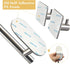 M V VOIMAKAS Self Adhesive Towel Rack Set for Bathroom, 3M 304 Stainless Steel Brushed Nickel Kitchen Towel Bar for Washroom Glass Ceramic Tile Wall Mounted 15.7in