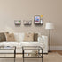 HORLIMER Floating Wall Shelves Set of 3, Rustic Wood Wire Frame Hanging Shelf for Bathroom Bedroom Living Room Kitchen