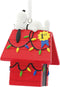 Hallmark Peanuts Snoopy on Decorated Dog House Christmas Ornament